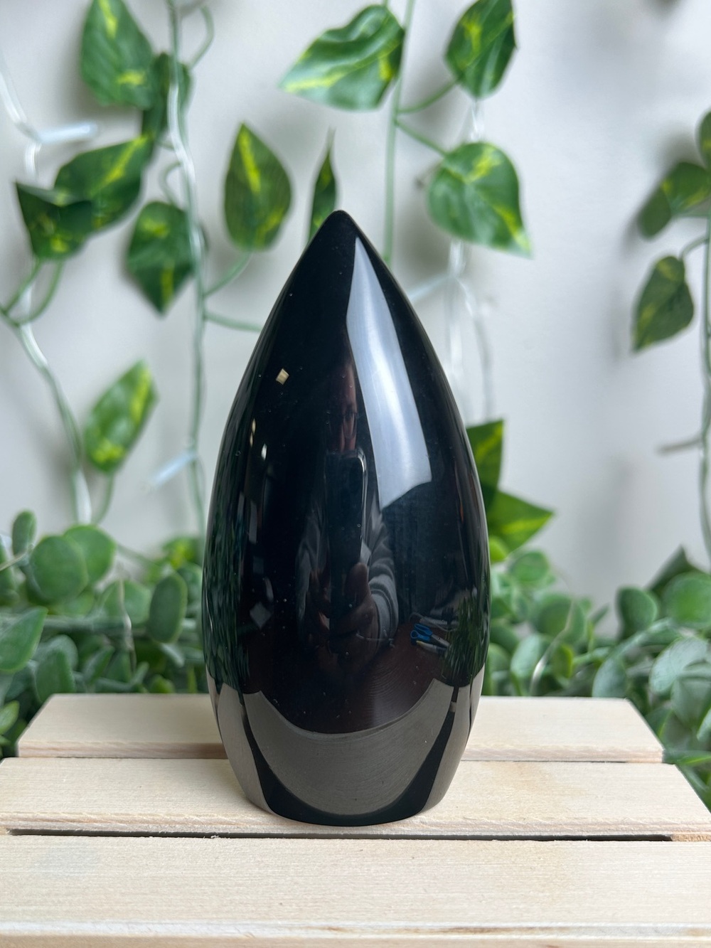 Rainbow Obsidian Teardrop